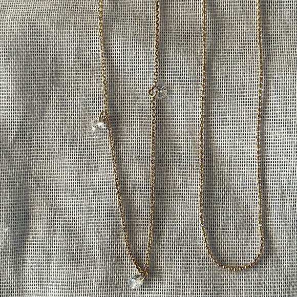 Zara Pack of Chains with Rhinestone Circles - Picture 3 of 4